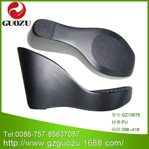 專業(yè)女裝PU厚底高跟鞋底，款式多樣，品質(zhì)保障，現(xiàn)正熱銷